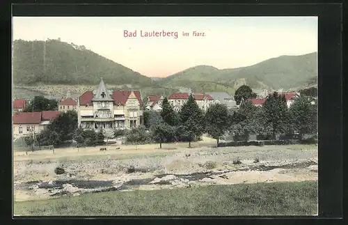AK Bad Lauterberg / Harz, Teilansicht