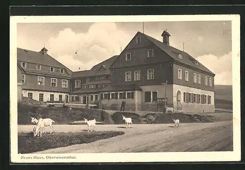 AK Oberwiesenthal, Gasthaus Neues Haus