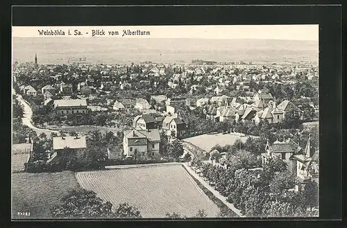 AK Weinböhla i. Sa., Panoramablick vom Albertturm