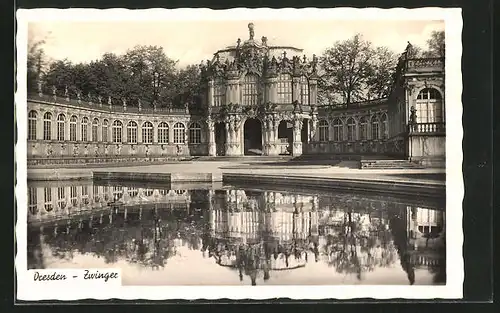 AK Dresden, am Zwinger