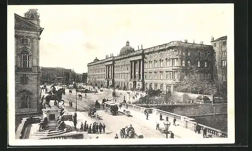 AK Berlin, Kgl. Schloss und Denkmal des Grossen Kurfürsten