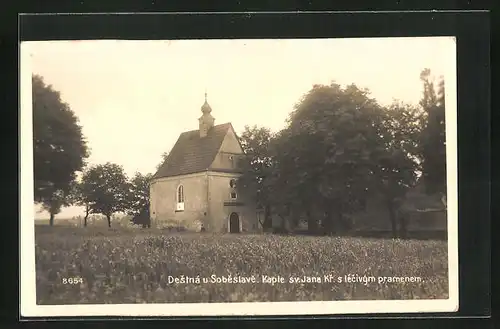 AK Destná u Sobeslave, Kaple sv. Jana Kr. s lécivým pramenem