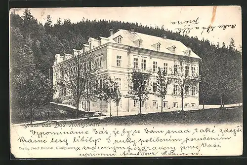 AK Bad Königswart, Villa Waidmannsheil