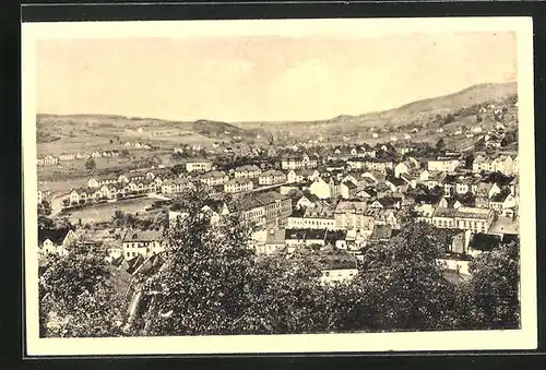 AK Nejdek, Teilansicht aus der Vogelschau