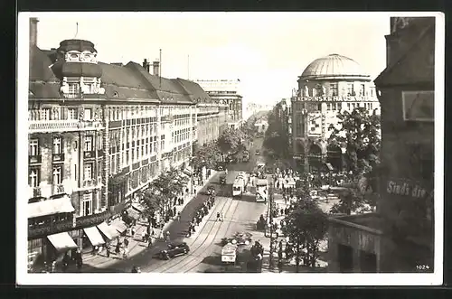 AK Berlin-Tiergarten, Saarlandstrasse mit Haus Vaterland