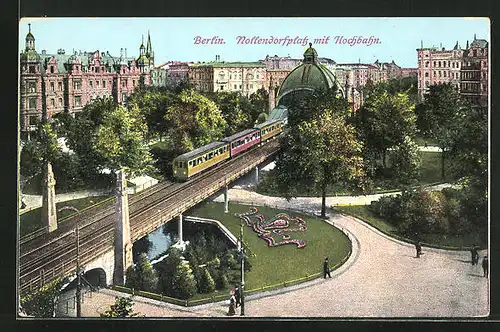 AK Berlin-Schöneberg, U-Bahn am Nollendorfplatz