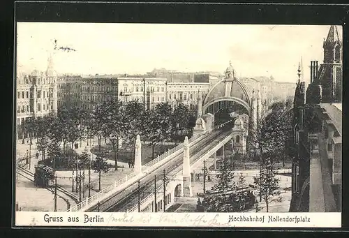 AK Berlin-Schöneberg, U-Bahn am Nollendorfplatz