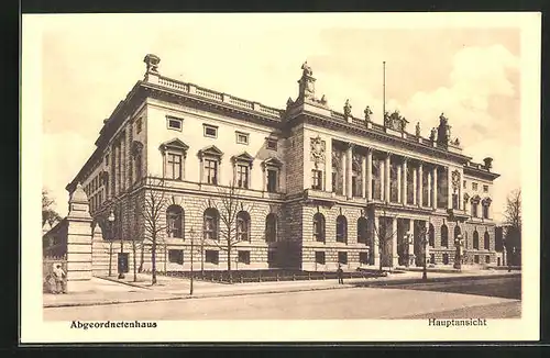 AK Berlin, Abgeordnetenhaus, Hauptansicht