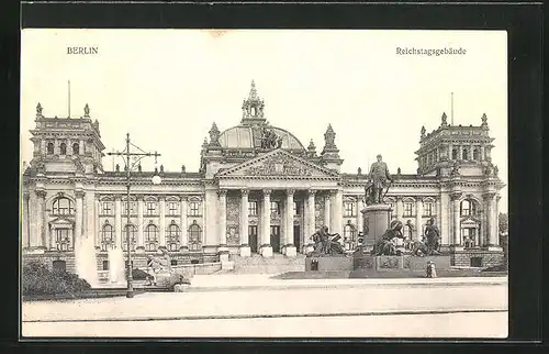 AK Berlin-Tiergarten, Reichstagsgebäude