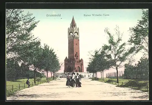 AK Berlin-Grunewald, Kaiser Wilhelm-Turm