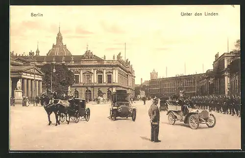 AK Berlin, Unter den Linden, Zeughaus