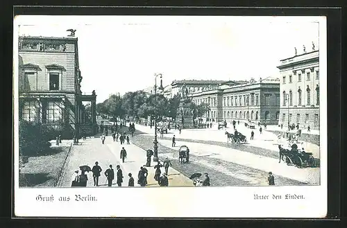 AK Berlin, Unter den Linden