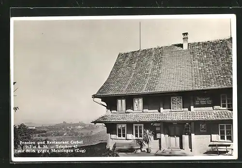 AK Menzingen, Hotel-Pension und Restaurant Gubel