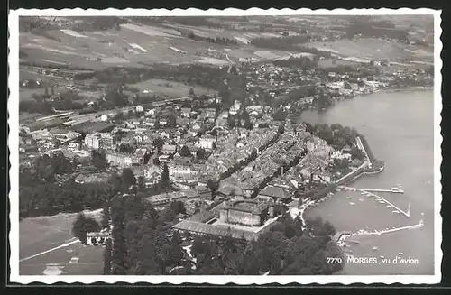 AK Morges, La ville vu d`avion