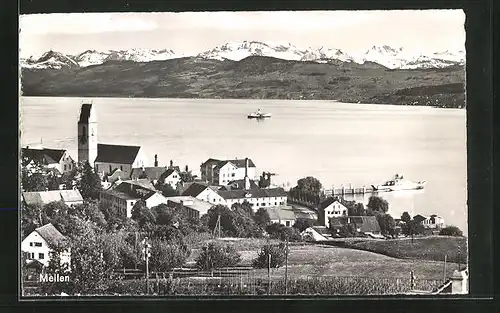 AK Meilen, Ortsansicht mit Blick zum See