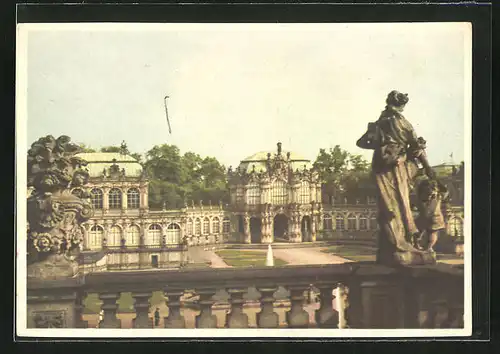 AK Dresden, am Zwinger