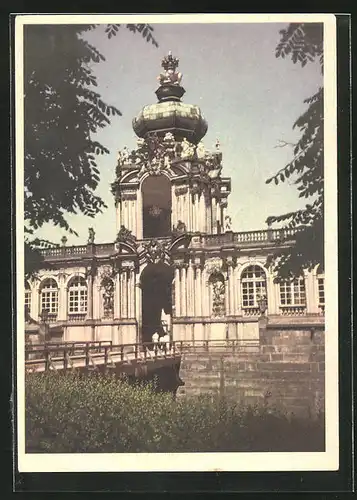 AK Dresden, am Zwinger