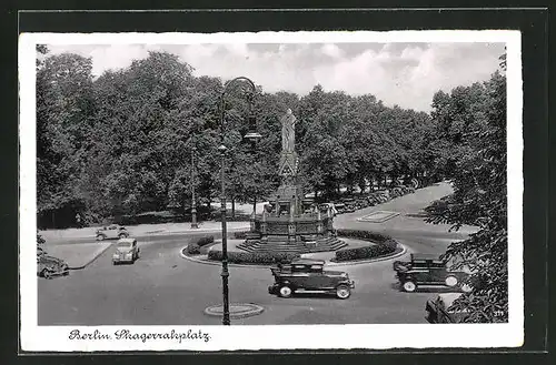 AK Berlin-Tiergarten, am Skagerrakplatz