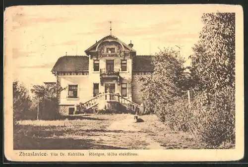 AK Zabraslavice, Vila Dr. Koblizka