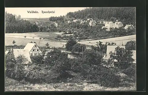 AK Waldheim, Partie im Rauschental