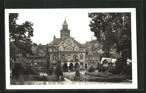 AK Janov nad Nisou, Rathaus, Portal