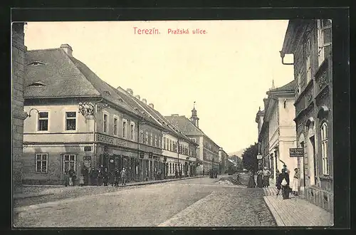 AK Terezin, Prazska ulice