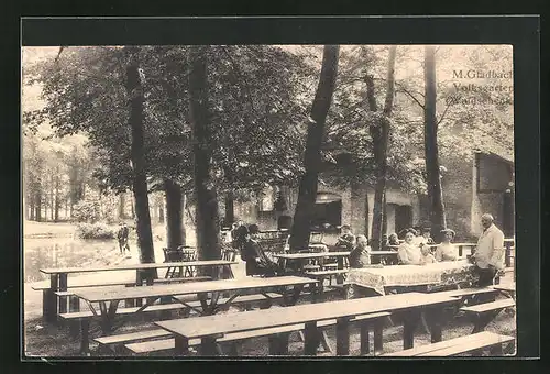 AK M.-Gladbach, Gasthaus Volksgarten Waldschenke