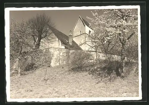 AK Ober-Tüllingen, Kirche im Frühling