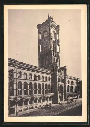 AK Berlin, Rathaus in der Königstrasse