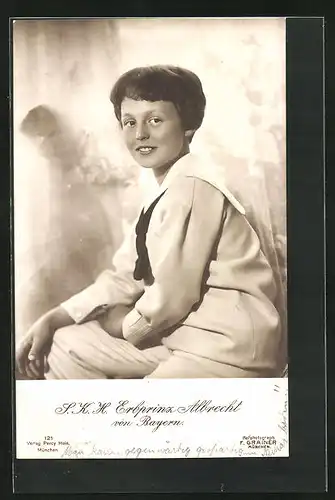 AK SKH Erbprinz Albrecht von Bayern