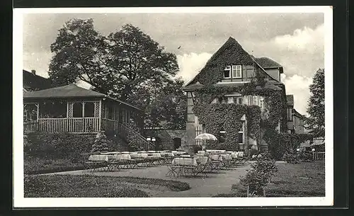 AK Rausdorf über Stadtroda, Schloss Rausdorf, Ostgeibel mit Terrasse und Wintergarten