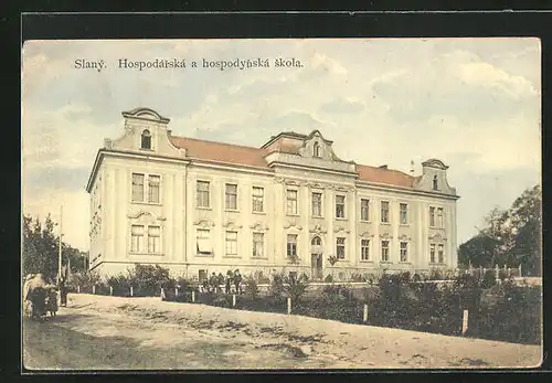 AK Schlan / Slany, Hospodarska a hospodynska skola