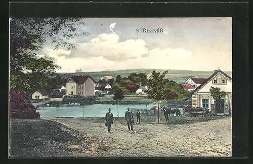 AK Strezmir, Ortspartie mit Fluss
