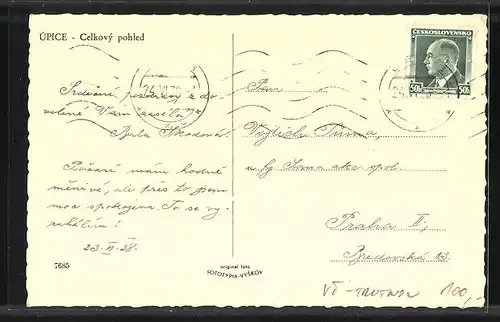 AK Úpice, Celkovy pohled