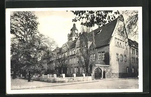 AK Jena, Strasse an der Universität