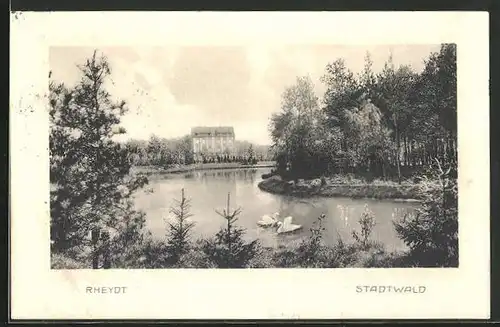 AK Rheydt, Partie im Stadtwald