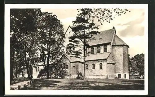 AK Beckum i. W., Partie an der Liebfrauenkirche