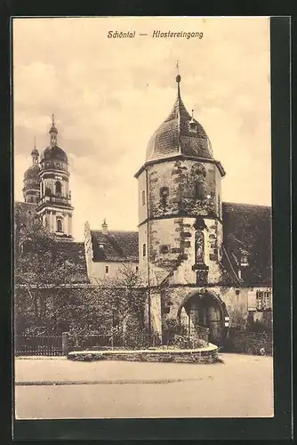 AK Schöntal, Vor dem Klostereingang
