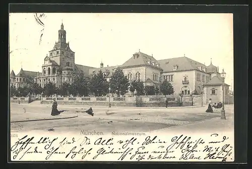 AK München, Nationalmuseum