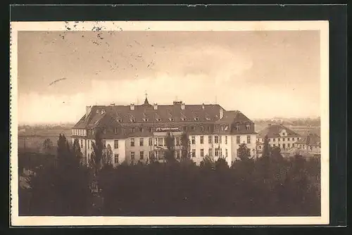 AK München-Neuhausen, Krankenhausanstalt d. III. O, Südseite