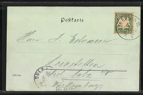 AK München, Karlsthor mit Geschäften