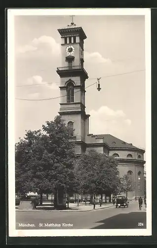 AK München, St. Matthäus Kirche