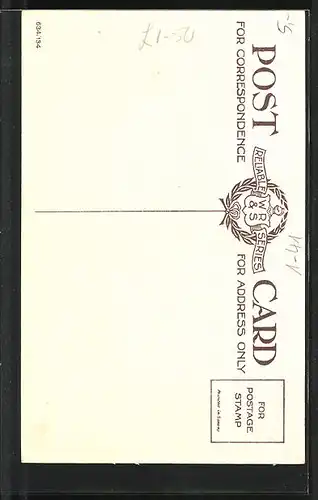 Künstler-AK Portrait des Schriftstellers Sir Walter Scott