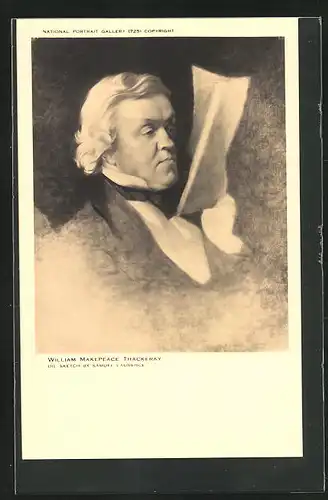 AK Schriftsteller William Makepeace Thackeray