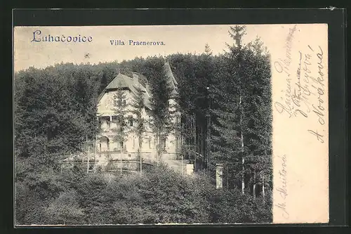 AK Luhacovice, Villa Pracnerova