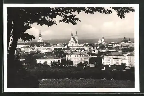 AK Kremsier /Kromeriz, Teilansicht mit Kirchtürmen