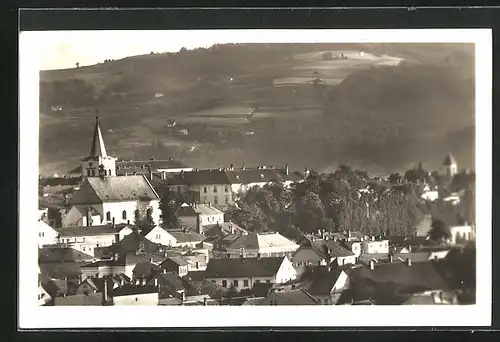 AK Valasske Mezirici, Panorama der Stadt