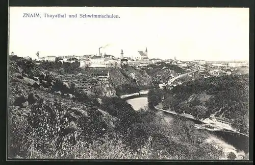AK Znaim / Znojmo, Thayathal und Schwimmschulen