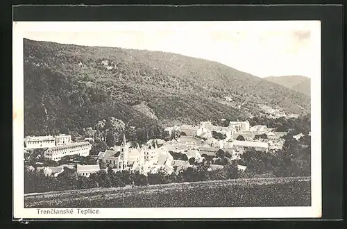AK Trencianske Teplice, Gesamtansicht, Celkovy pohlad