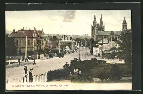 AK Adelaide, Childreens`s Hospital and the Cathedral